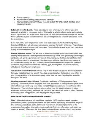 How to leverage event as a recruiting tool