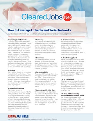 How to Leverage LinkedIn and Social Networks