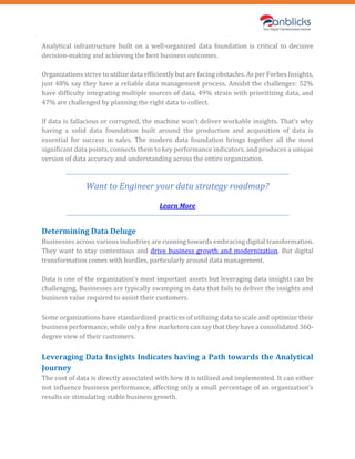 How to Leverage the Power of Data Analytics in Sales? | PDF