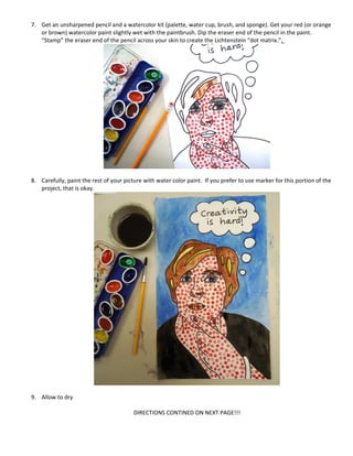 How to lichtenstein project 972003