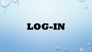 LOG-IN
 