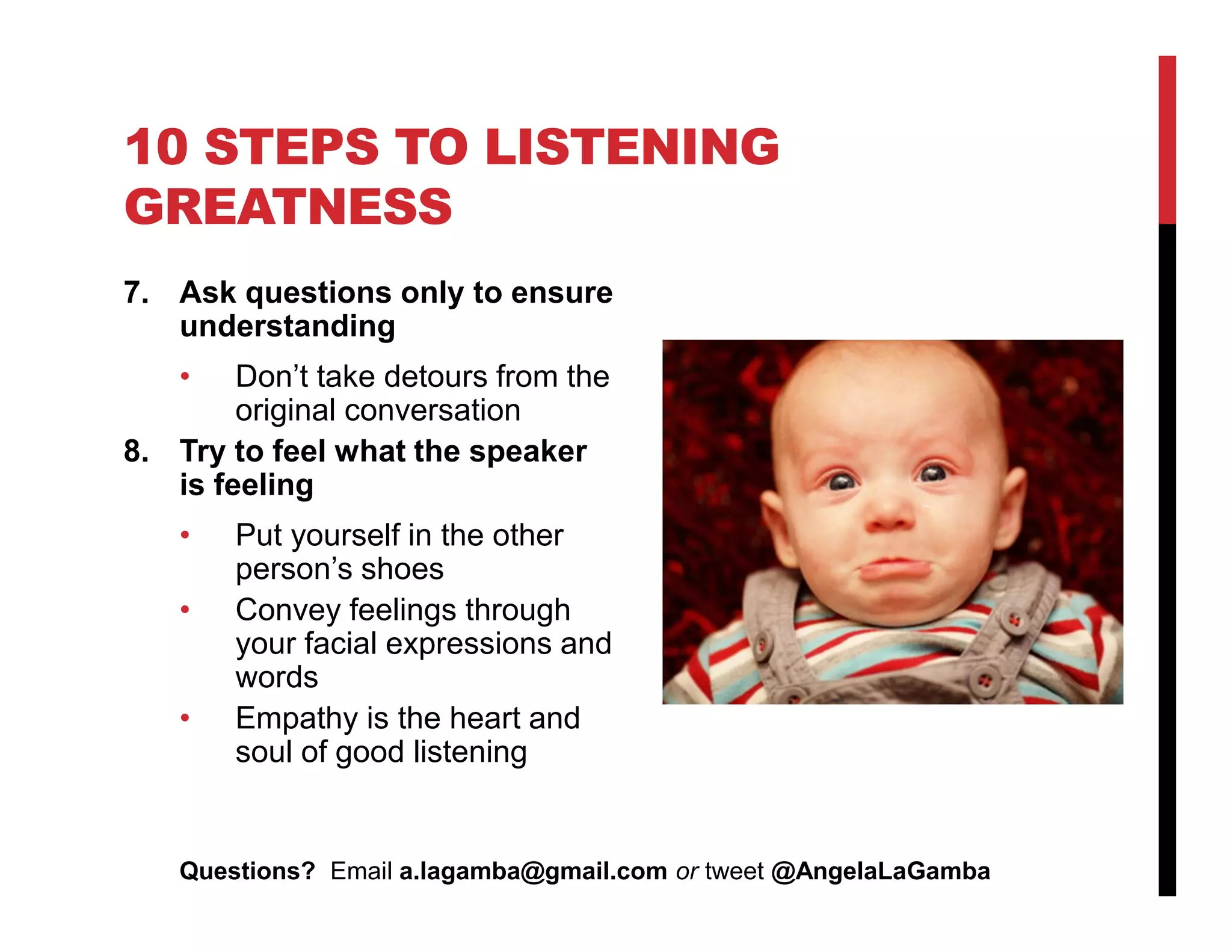 How To Listen Effectively | PDF