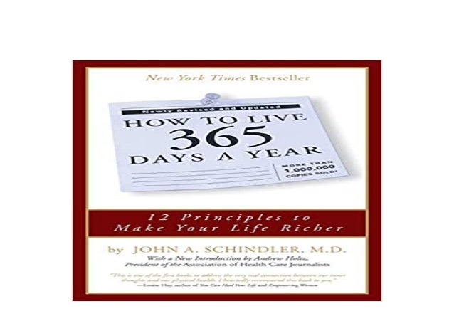 E Book Paperback Library How To Live 365 Days A Year Full Pages