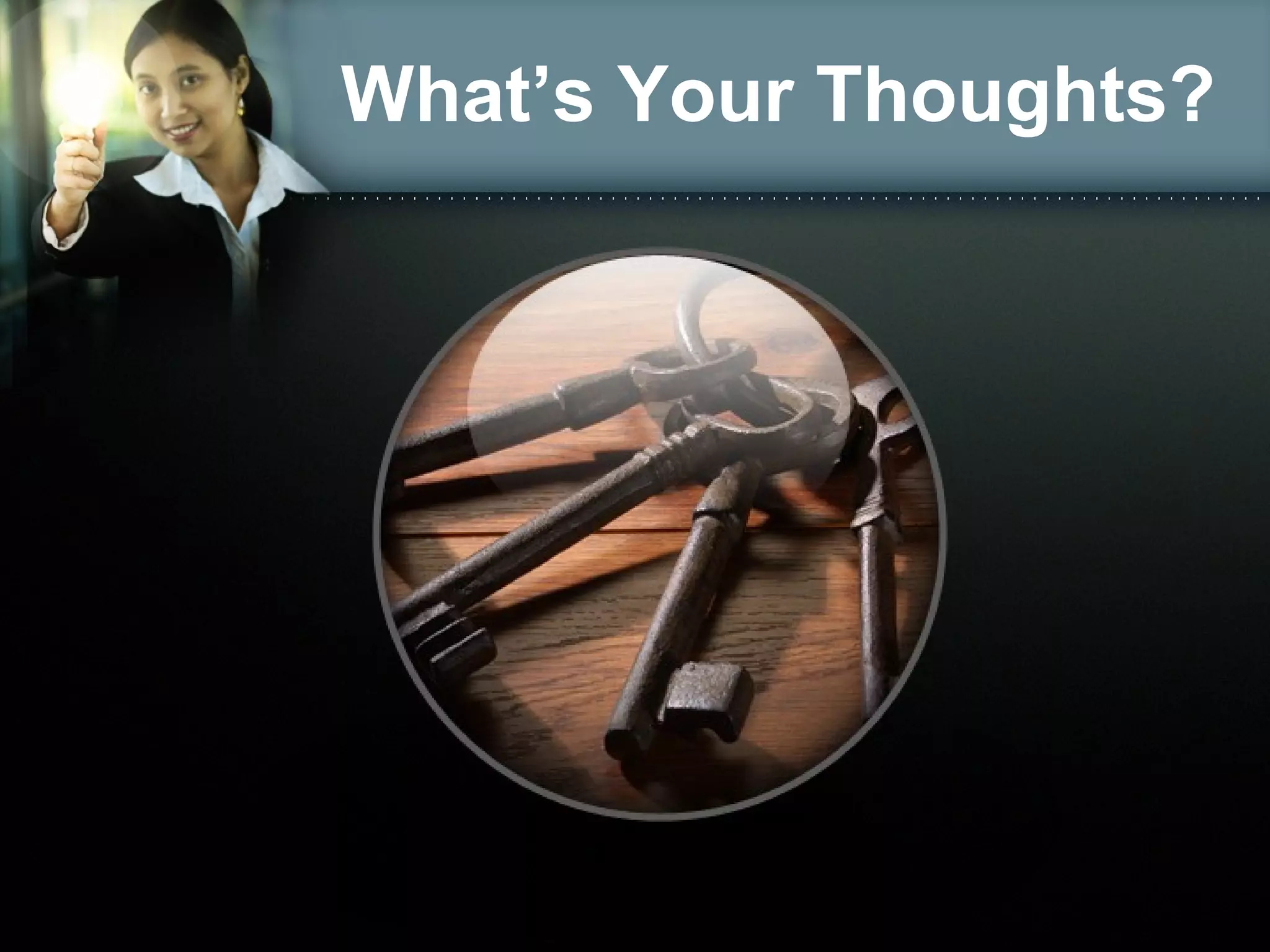 What’s Your Thoughts?