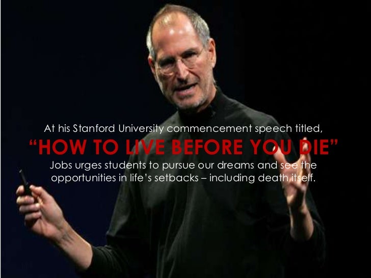 How To Live Before You Die