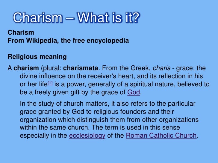 How To Live Our Cursillo Charism 