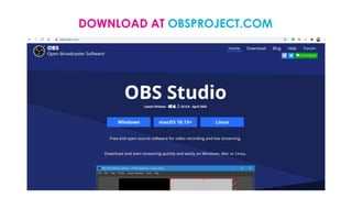 DOWNLOAD AT OBSPROJECT.COM
 