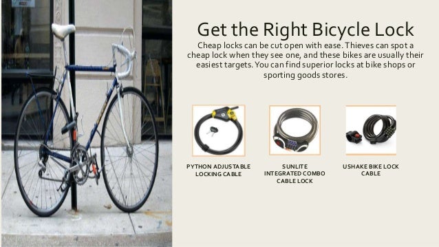 python bike lock
