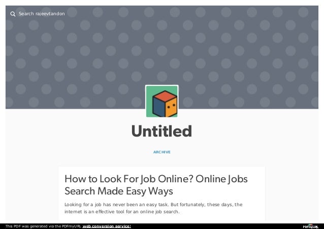 how to look for job online online jobs search made easy ways online jobs easy