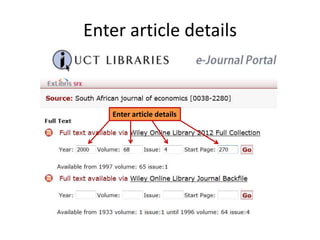 Enter article details



    Enter article details
 