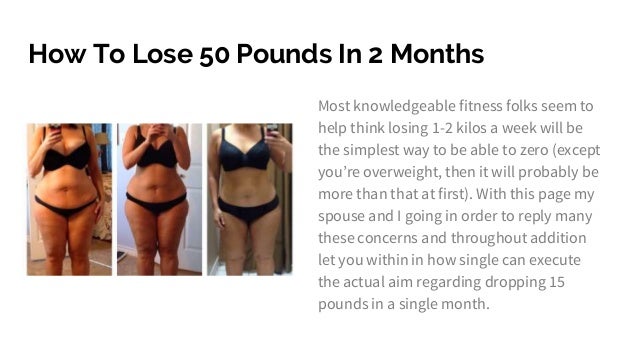 how can you lose 10 pounds in a month