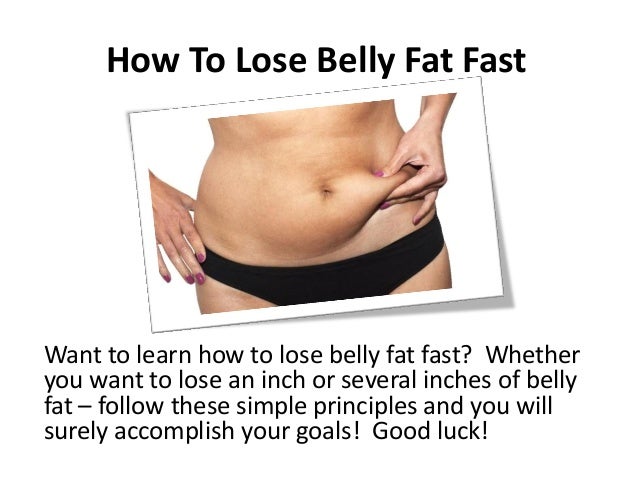 Losing Belly Fat Fast Without Exercise