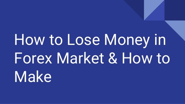 How to make money on forex market