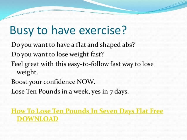 Quickest way to lose weight 5 days image 3