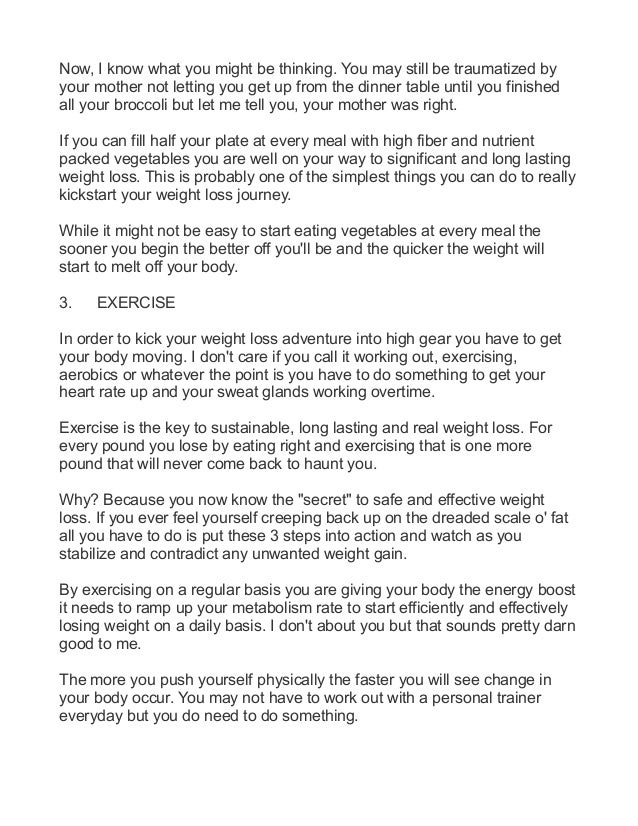 Effective Things To Do To Lose Weight