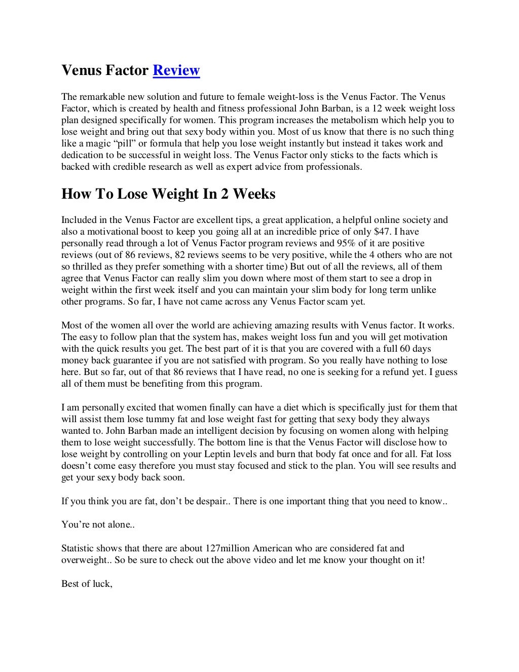 How to lose weight in 2 weeks