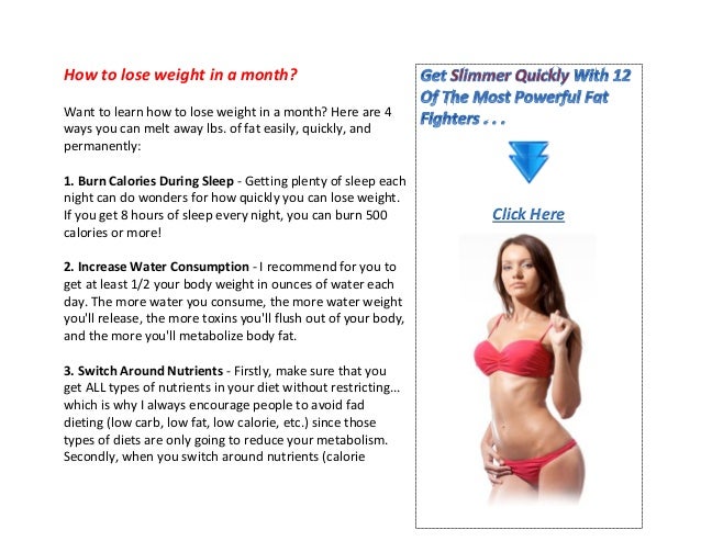 How to Lose Weight Fast and Free at Home | Healthfully how to lose weight in a month for free