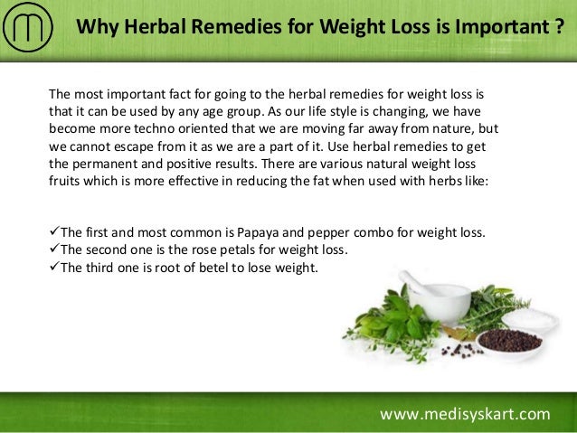 how to lose weight naturally with herbs