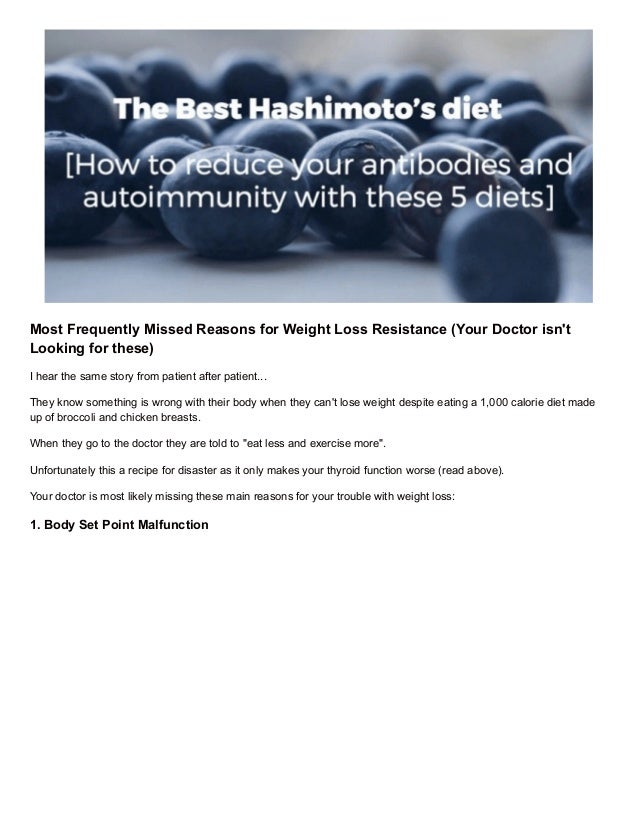 Lose weight with thyroid hashimotos