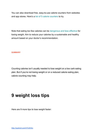 How to lost weight lost first