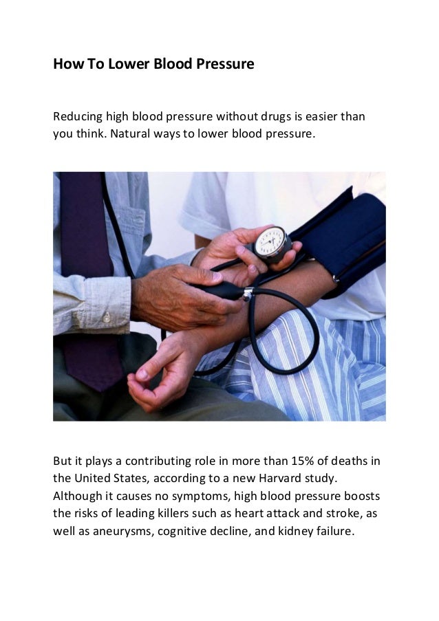how do you lower your blood pressure how do you lower your blood pressure