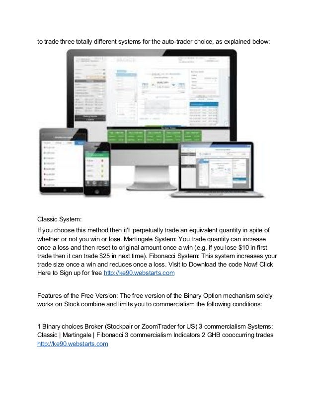 binary options robots free