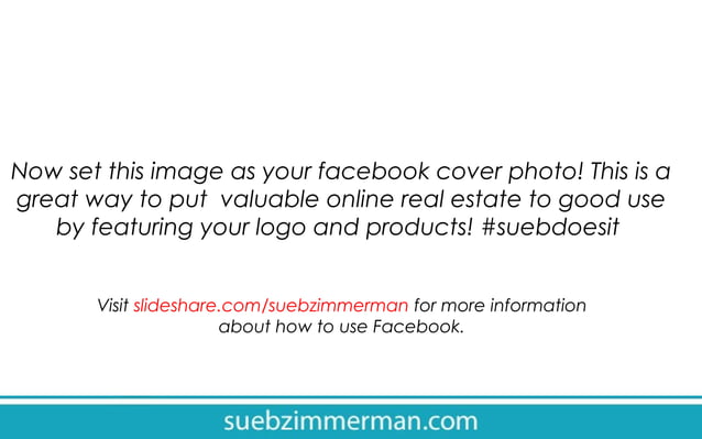 How to make a custom facebook cover photo