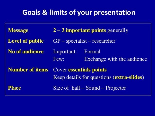 bad presentation
