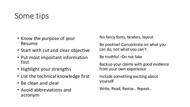 what are some good objectives to put on a resume