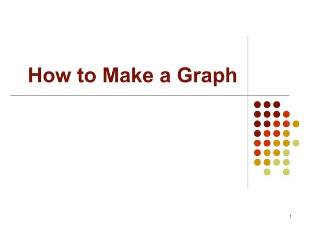 How to make a graph | PPT