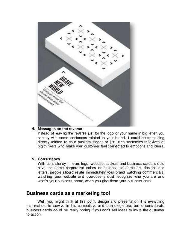 How To Make A Great First Impression With Business Cards