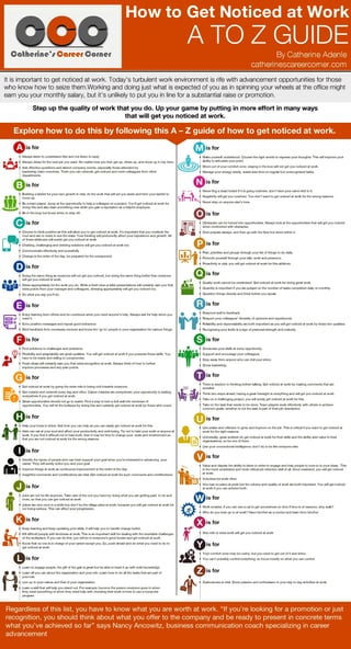 Working Impression Sample Infographic: How to Make a Great Impression at Work | PDF