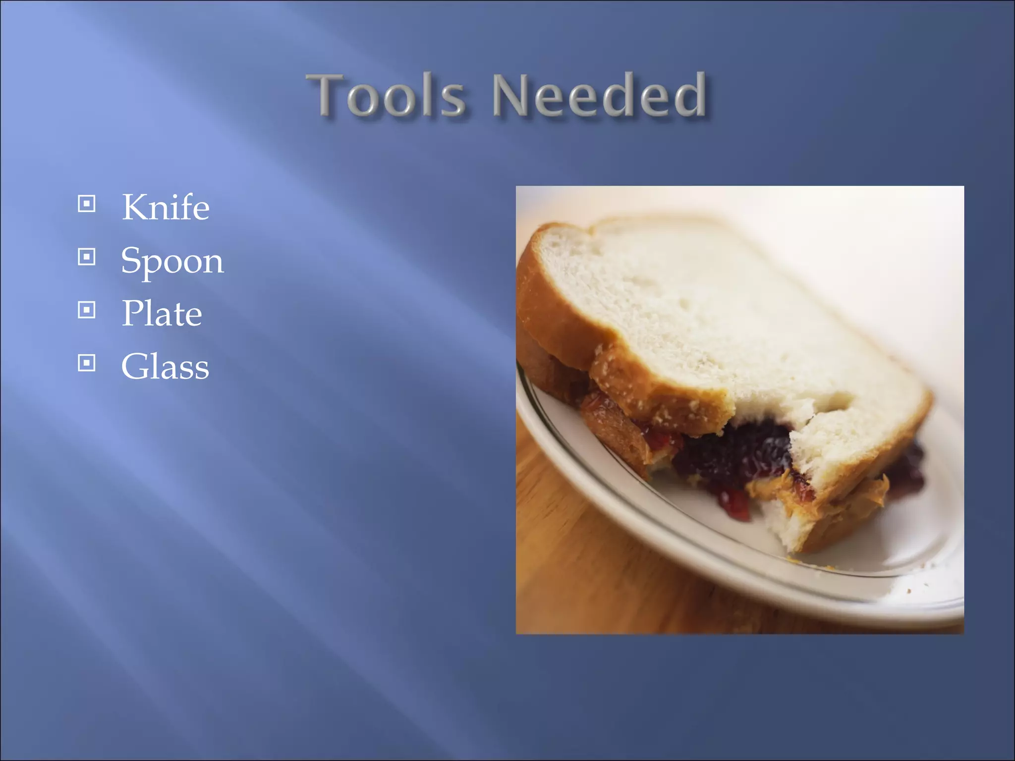 Knife Spoon Plate Glass 