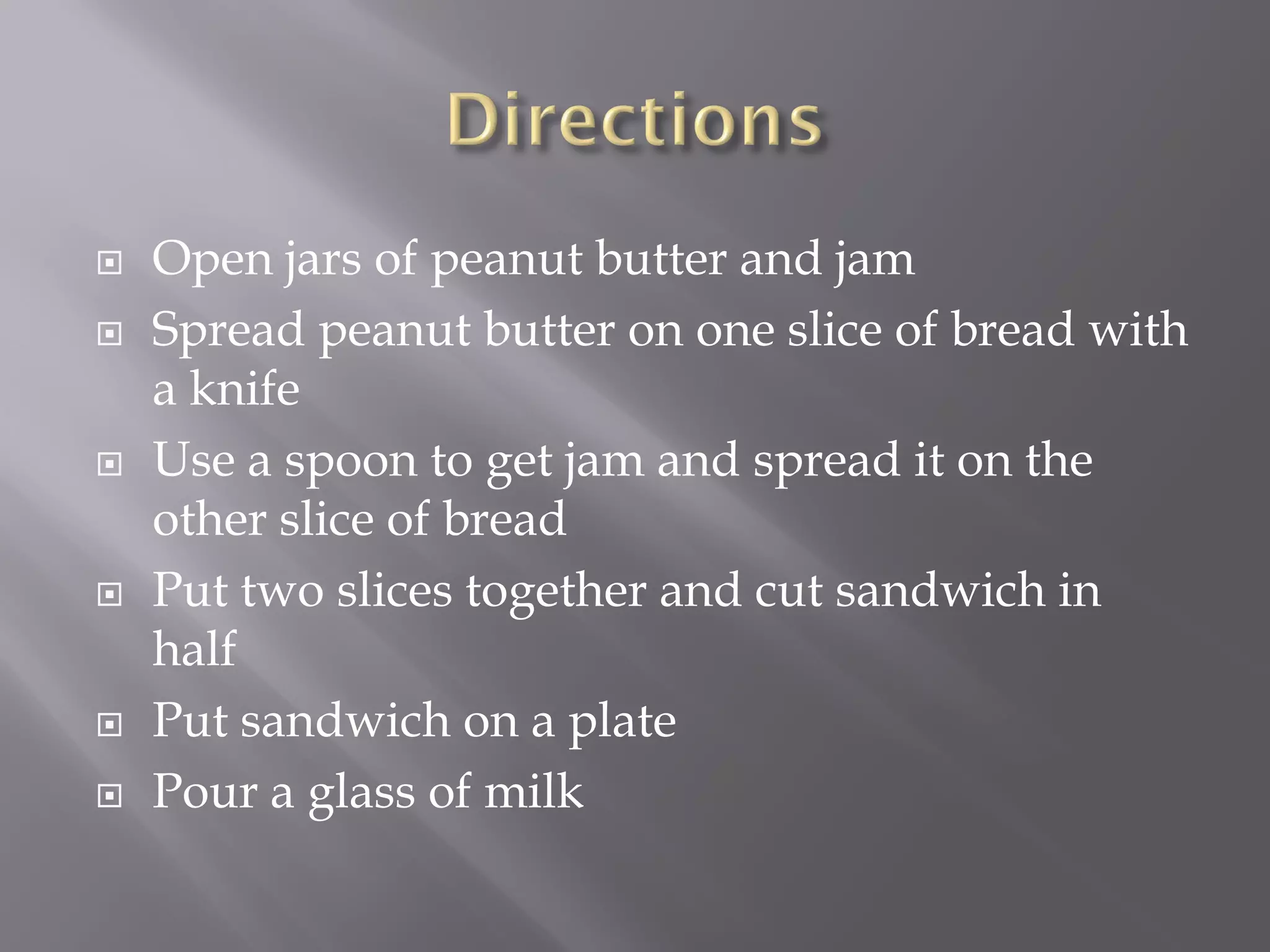 How To Make A Great Pbj