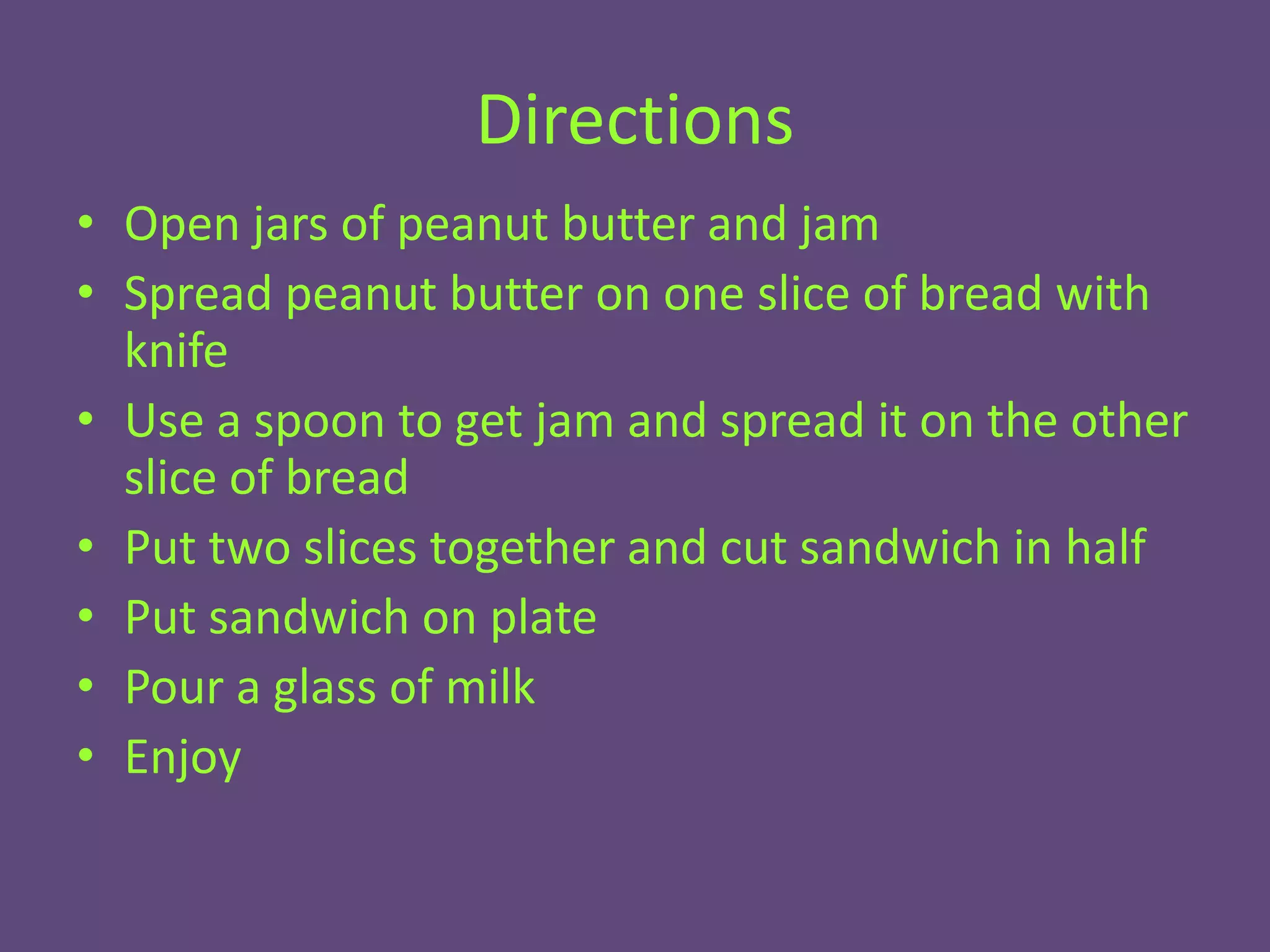How To Make A Great Pbj
