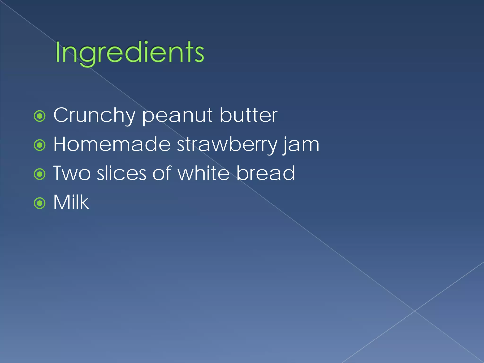 How To Make A Great Pbj