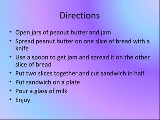 How To Make A Great Pbj.Pdf