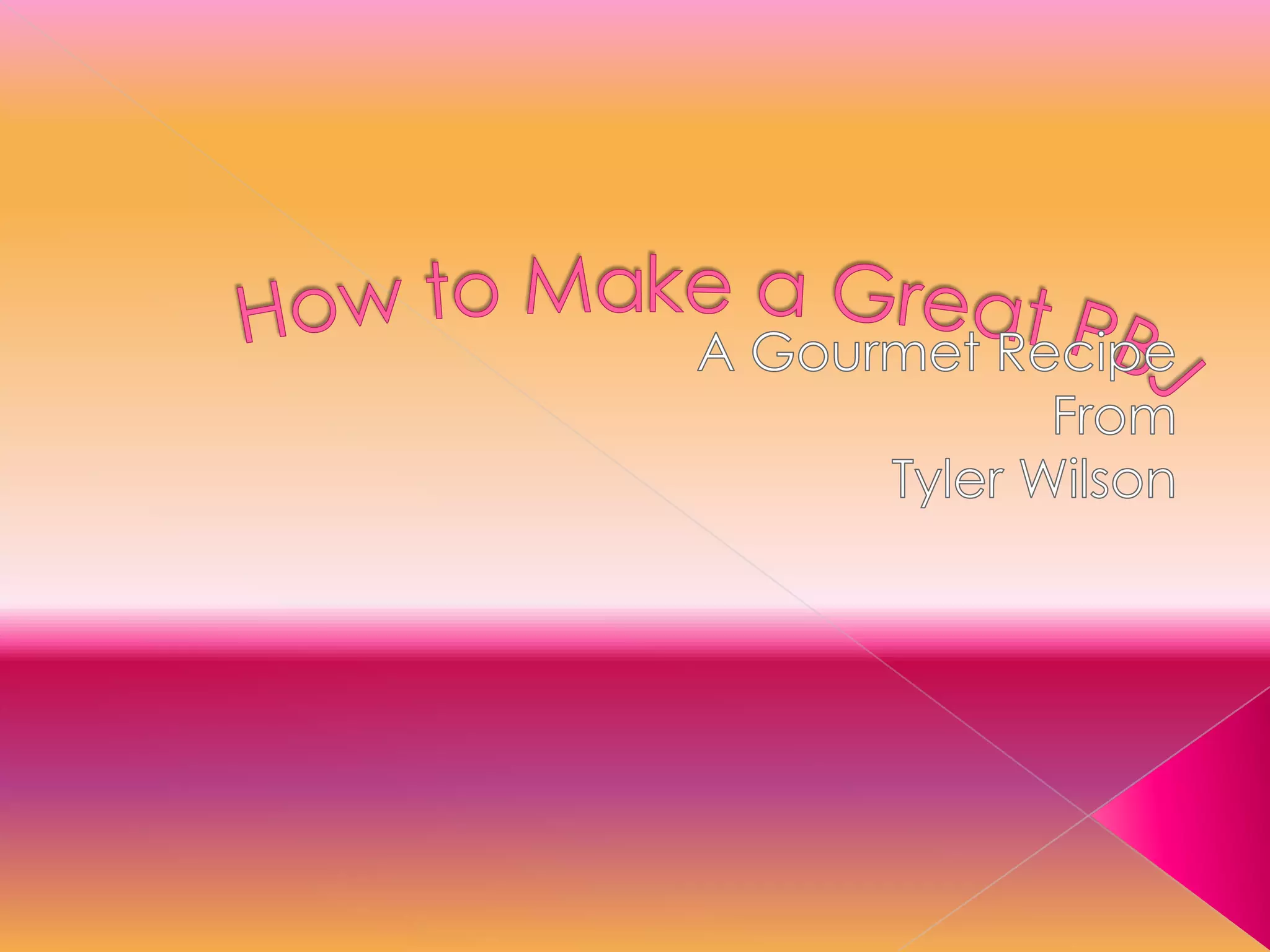 How To Make A Great Pbj1