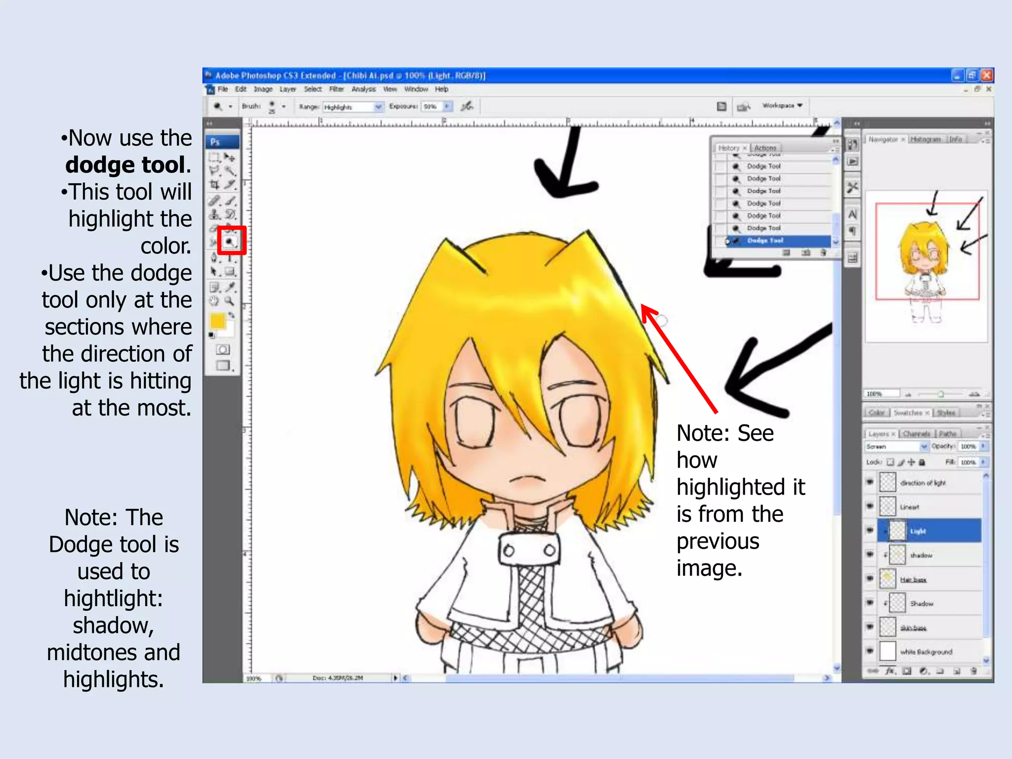 A popup should come with name of Brightness/Contrast.