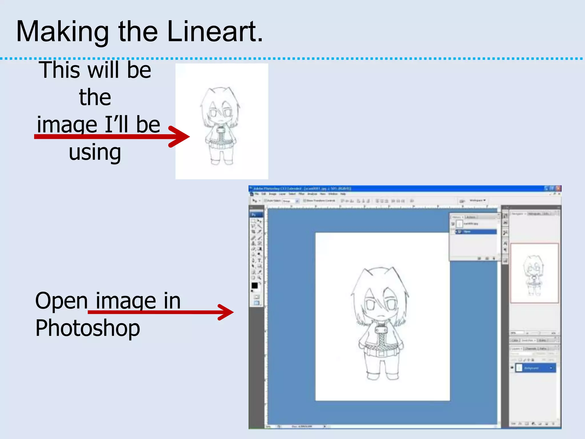 At least the basic knowledge of Photoshop (i.e., knowing what Photoshop is and what it is used forThe tools/palettes inside of Photoshop that are going to be usedBrush tool