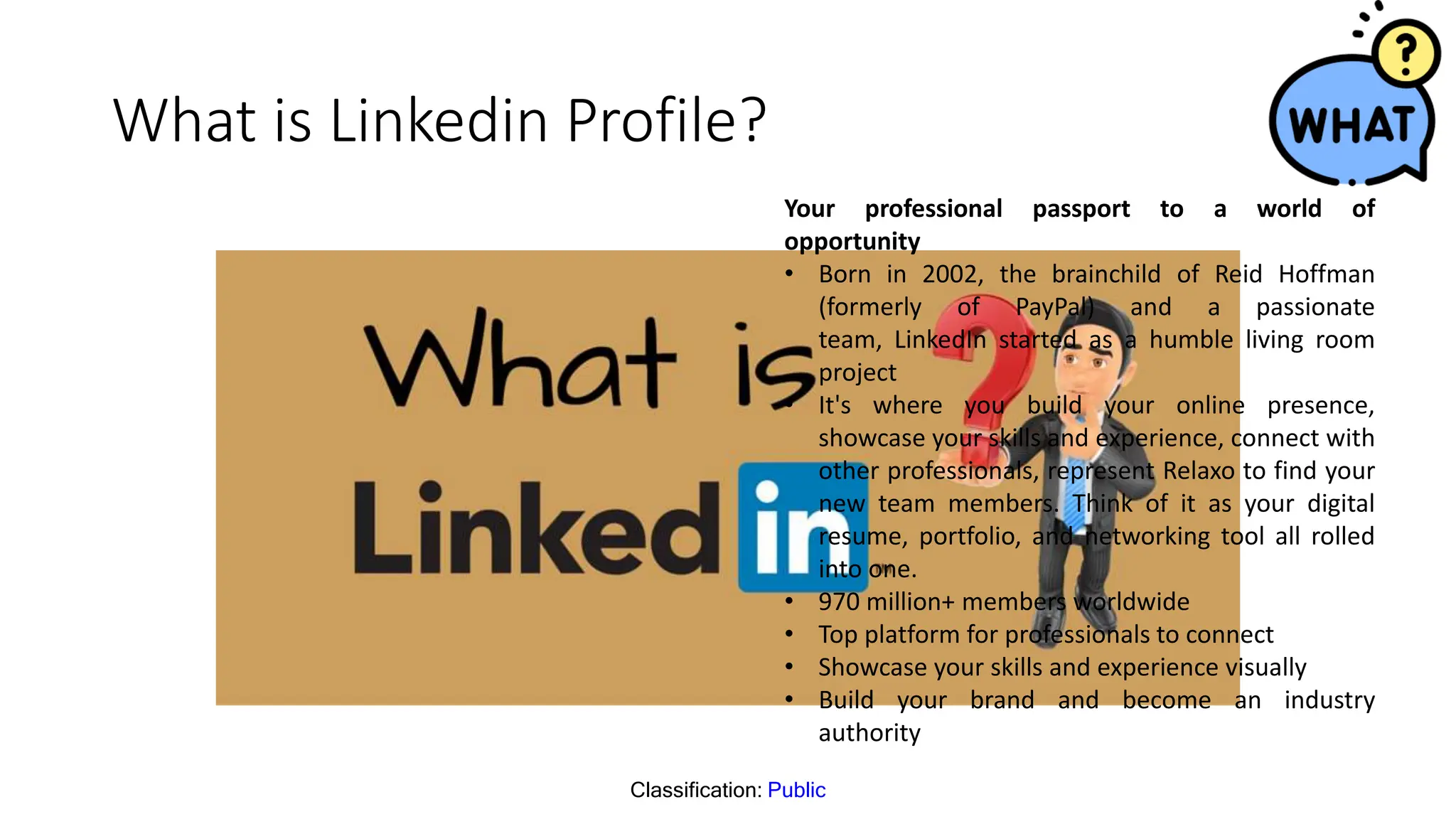 How to make a Linkedin Profile Linkedin Profile | PPT
