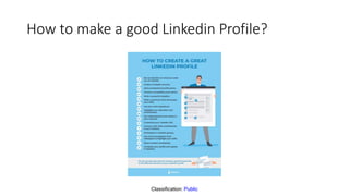 How to make a Linkedin Profile Linkedin Profile | PPT
