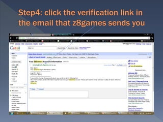 How to make an account and play crossfire | PPTX