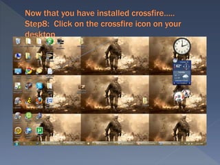 How to make an account and play crossfire | PPTX
