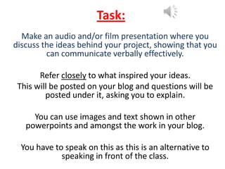 How to make an audio powerpoint presentation | PPTX