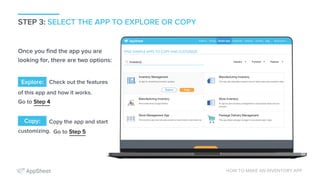 How to Make an Inventory App | No Code App Development | PDF