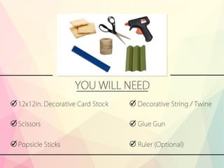 How To Make Paper Fans