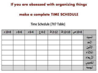 How to make a personal plan that really works: Practical approach