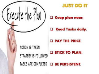 How to make a personal plan that really works: Practical approach