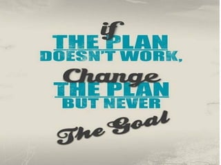 How to make a personal plan that really works: Practical approach